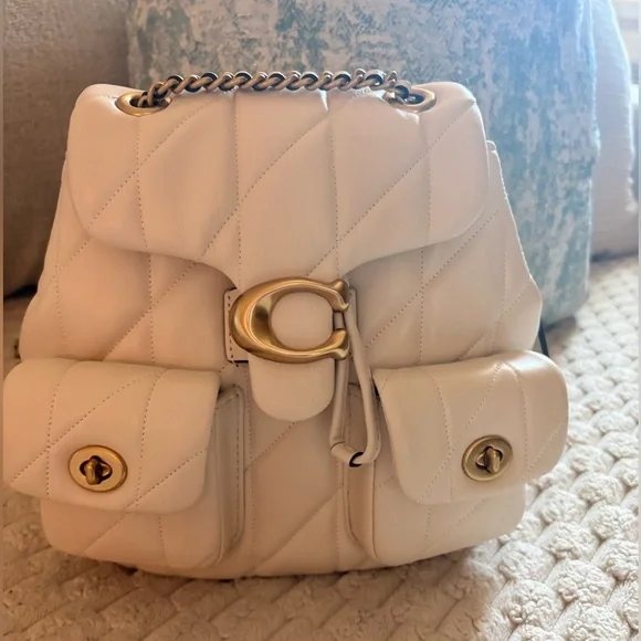 COACH Tabby Quilted Backpack - Picture 1 of 3